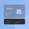 Comfortlux High-Rise 10Cm Hot Pants Comfortlux High-Rise 10Cm Hot Pants