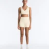 Comfortlux High-Rise 10Cm Hot Pants with Openwork Detail Comfortlux High-Rise 10Cm Hot Pants with Openwork Detail