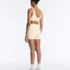 Comfortlux High-Rise 10Cm Hot Pants with Openwork Detail Comfortlux High-Rise 10Cm Hot Pants with Openwork Detail