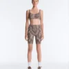 Comfortlux High-Rise 20Cm Gingham Biker Leggings Comfortlux High-Rise 20Cm Gingham Biker Leggings