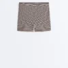 Comfortlux High-Rise 5Cm Striped Hot Pants Comfortlux High-Rise 5Cm Striped Hot Pants