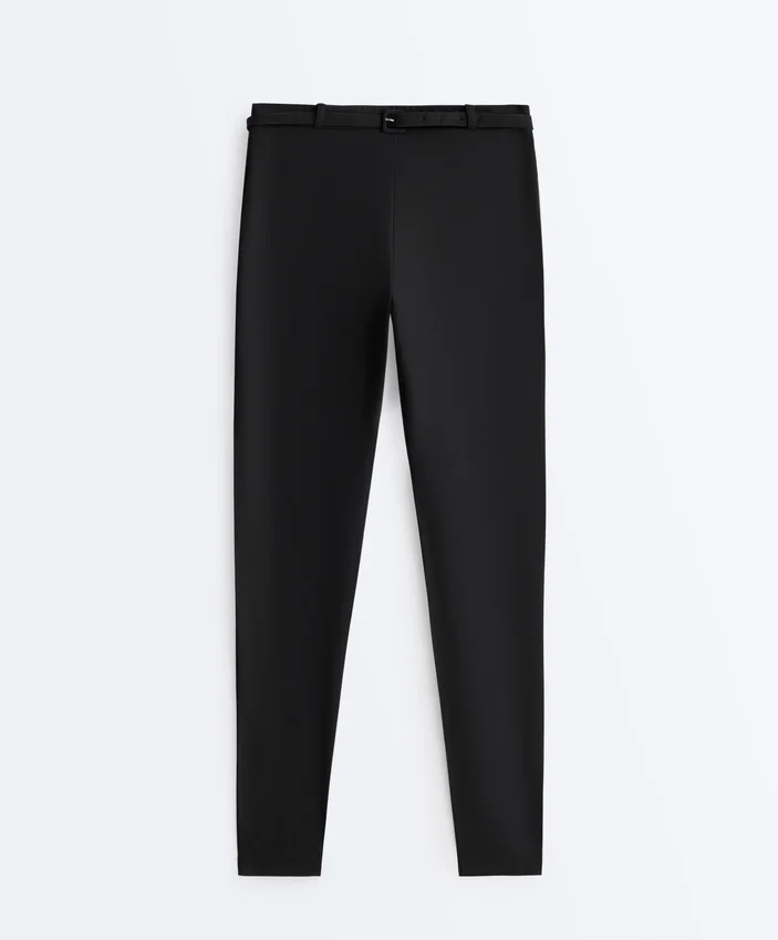 Comfortlux High-Rise 65Cm Ankle-Length Leggings with Belt Comfortlux High-Rise 65Cm Ankle-Length Leggings with Belt