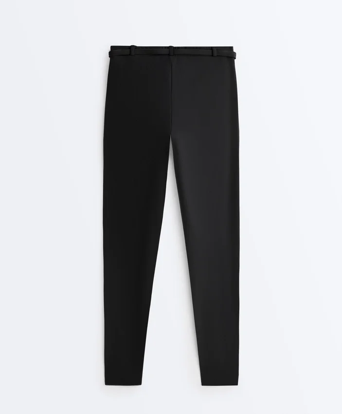 Comfortlux High-Rise 65Cm Ankle-Length Leggings with Belt Comfortlux High-Rise 65Cm Ankle-Length Leggings with Belt