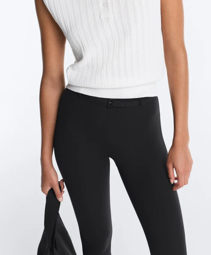Comfortlux High-Rise 65Cm Ankle-Length Leggings with Belt Comfortlux High-Rise 65Cm Ankle-Length Leggings with Belt