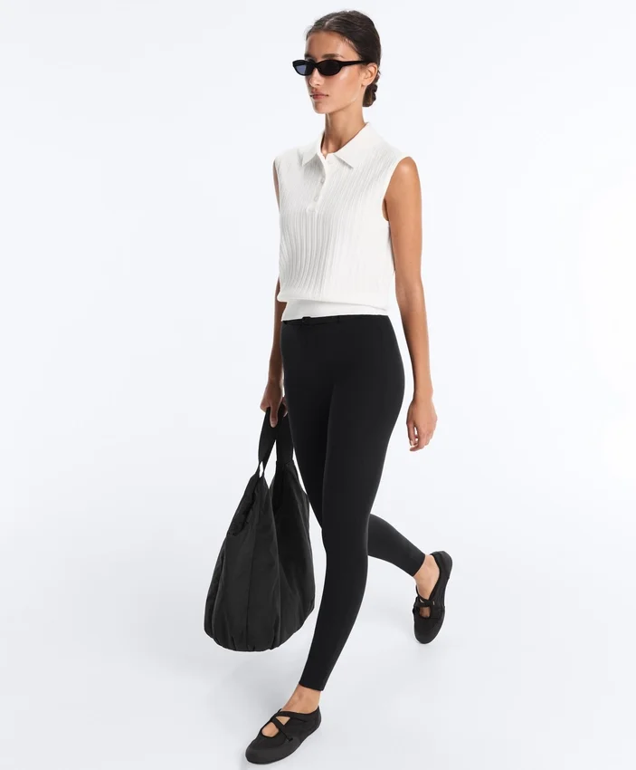 Comfortlux High-Rise 65Cm Ankle-Length Leggings with Belt Comfortlux High-Rise 65Cm Ankle-Length Leggings with Belt