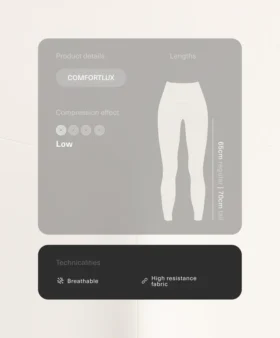 Comfortlux High-Rise Ankle-Length Leggings