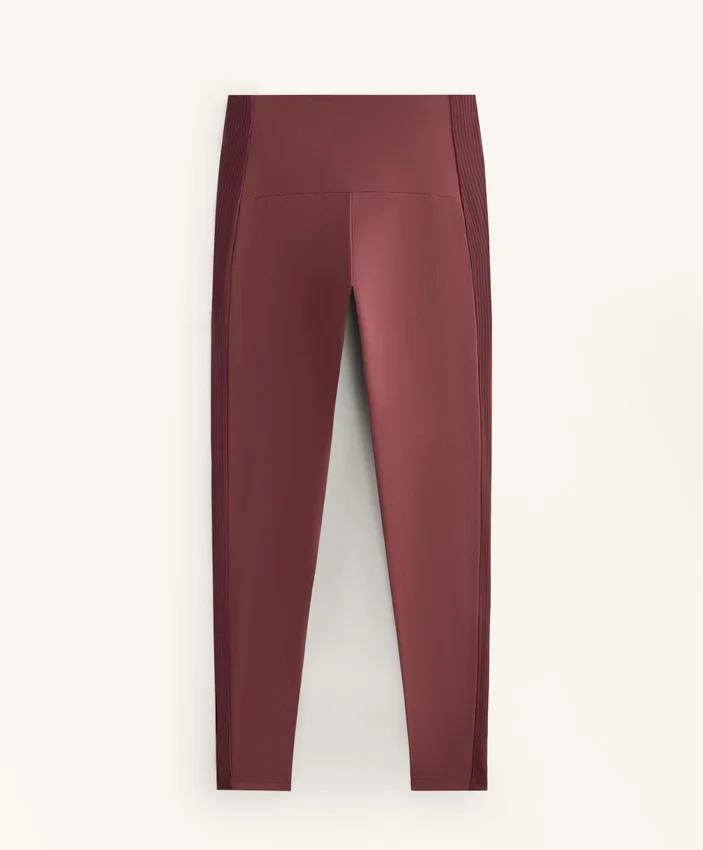Comfortlux High-Rise Ankle-Length Rib Leggings Comfortlux High-Rise Ankle-Length Rib Leggings