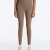 Comfortlux High-Rise Hemstitch Ankle-Length Leggings Comfortlux High-Rise Hemstitch Ankle-Length Leggings