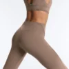Comfortlux High-Rise Hemstitch Ankle-Length Leggings Comfortlux High-Rise Hemstitch Ankle-Length Leggings