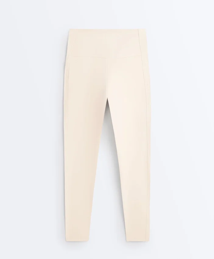 Comfortlux High-Rise Rib 65Cm Ankle-Length Leggings Comfortlux High-Rise Rib 65Cm Ankle-Length Leggings