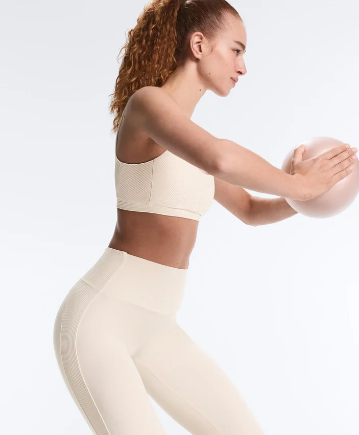 Comfortlux High-Rise Rib 65Cm Ankle-Length Leggings Comfortlux High-Rise Rib 65Cm Ankle-Length Leggings