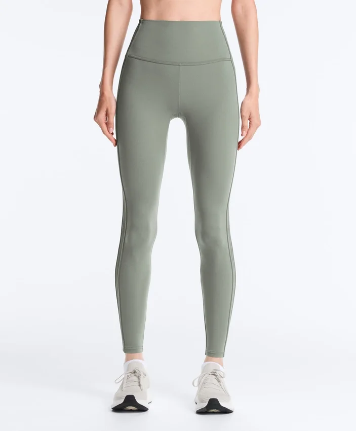 Comfortlux High Rise Rib Ankle-Length Leggings Comfortlux High Rise Rib Ankle-Length Leggings