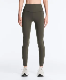 Comfortlux High Rise Rib Ankle-Length Leggings