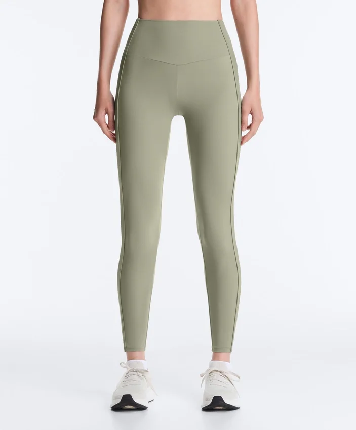 Comfortlux High-Rise Rib Ankle-Length Leggings Comfortlux High-Rise Rib Ankle-Length Leggings