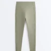 Comfortlux High-Rise Rib Ankle-Length Leggings Comfortlux High-Rise Rib Ankle-Length Leggings
