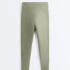 Comfortlux High-Rise Rib Ankle-Length Leggings Comfortlux High-Rise Rib Ankle-Length Leggings