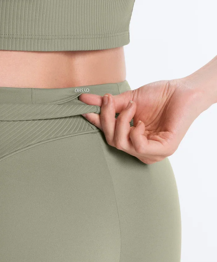 Comfortlux High-Rise Rib Ankle-Length Leggings Comfortlux High-Rise Rib Ankle-Length Leggings