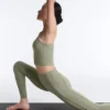 Comfortlux High-Rise Rib Ankle-Length Leggings Comfortlux High-Rise Rib Ankle-Length Leggings