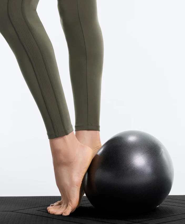 Comfortlux High Rise Rib Ankle-Length Leggings Comfortlux High Rise Rib Ankle-Length Leggings