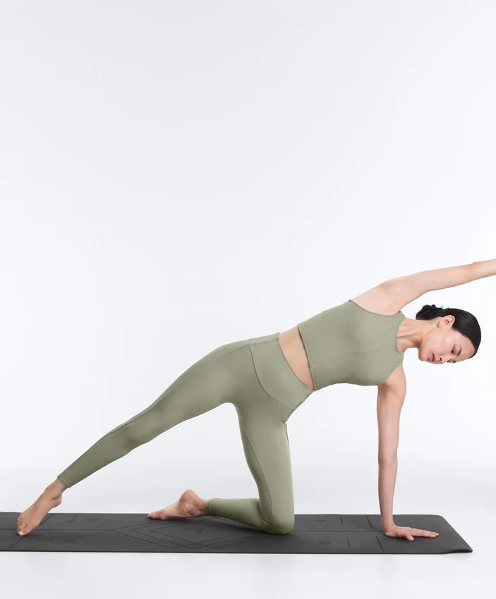 Comfortlux High-Rise Rib Ankle-Length Leggings Comfortlux High-Rise Rib Ankle-Length Leggings