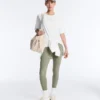 Comfortlux High-Rise Rib Ankle-Length Leggings Comfortlux High-Rise Rib Ankle-Length Leggings
