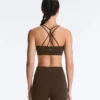 Comfortlux Light Support Sports Bra with Crossover Straps Comfortlux Light Support Sports Bra with Crossover Straps