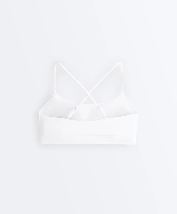 Comfortlux Light Support Sports Bra with Crossover Straps Comfortlux Light Support Sports Bra with Crossover Straps