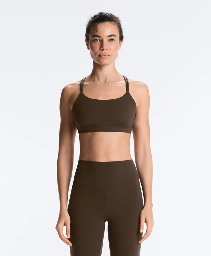 Comfortlux Light Support Sports Bra with Crossover Straps Comfortlux Light Support Sports Bra with Crossover Straps