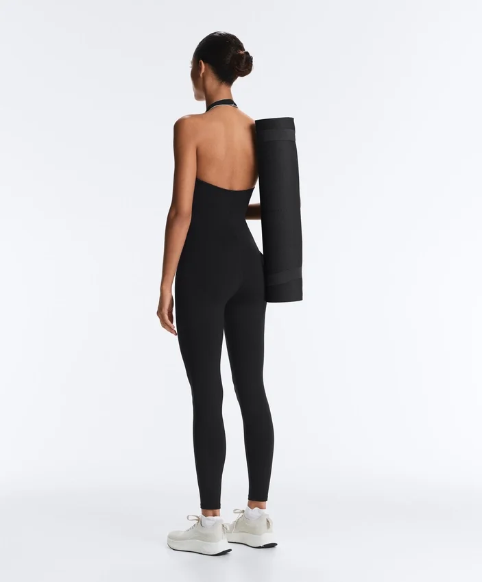 Comfortlux Long Jumpsuit with Tie Comfortlux Long Jumpsuit with Tie
