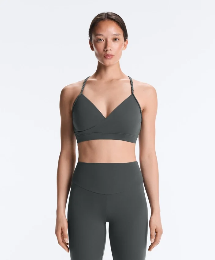 Comfortlux Medium Support Braided Sports Bra Comfortlux Medium Support Braided Sports Bra