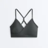 Comfortlux Medium Support Braided Sports Bra Comfortlux Medium Support Braided Sports Bra