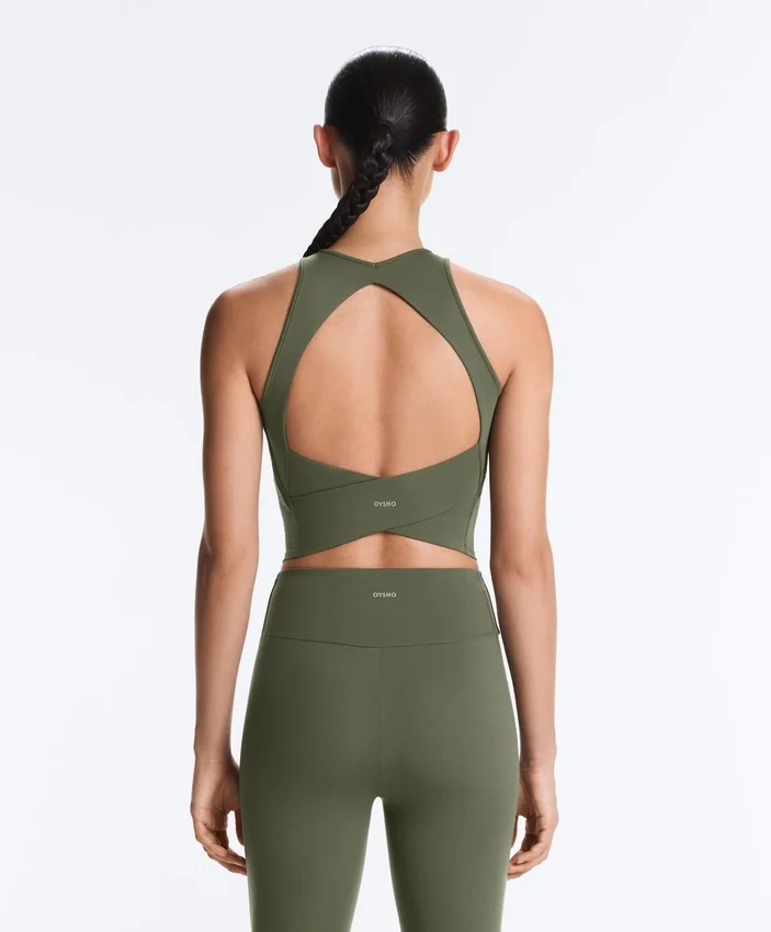 Comfortlux Open Back Halter Tank Top Comfortlux Open Back Halter Tank Top