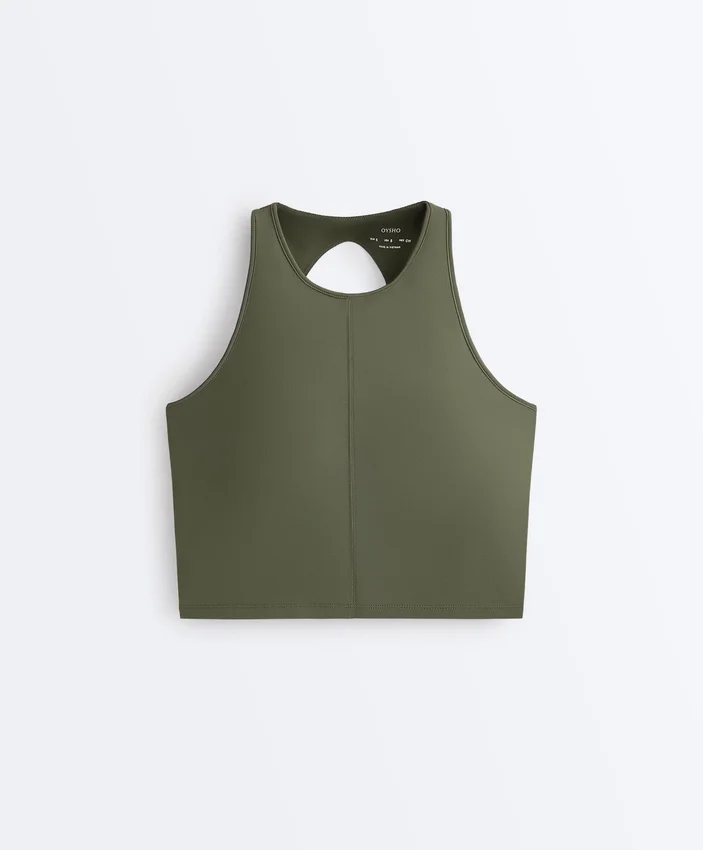 Comfortlux Open Back Halter Tank Top Comfortlux Open Back Halter Tank Top