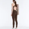 Comfortlux Piping Long Jumpsuit Comfortlux Piping Long Jumpsuit