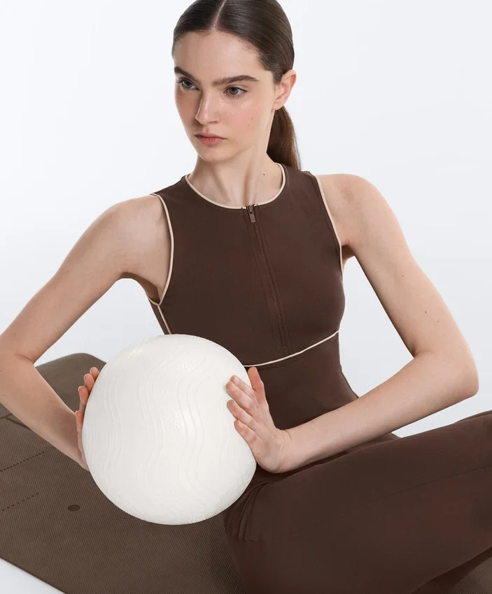 Comfortlux Piping Sleeveless Tank Top Comfortlux Piping Sleeveless Tank Top