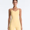 Comfortlux Short Jumpsuit with Knot Detail Comfortlux Short Jumpsuit with Knot Detail