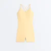 Comfortlux Short Jumpsuit with Knot Detail Comfortlux Short Jumpsuit with Knot Detail