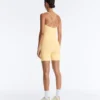 Comfortlux Short Jumpsuit with Knot Detail Comfortlux Short Jumpsuit with Knot Detail