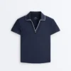Comfortlux Short-Sleeve Piping Polo Shirt Comfortlux Short-Sleeve Piping Polo Shirt
