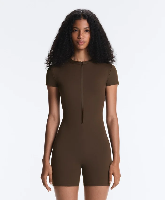 Comfortlux Short Zip Jumpsuit Comfortlux Short Zip Jumpsuit