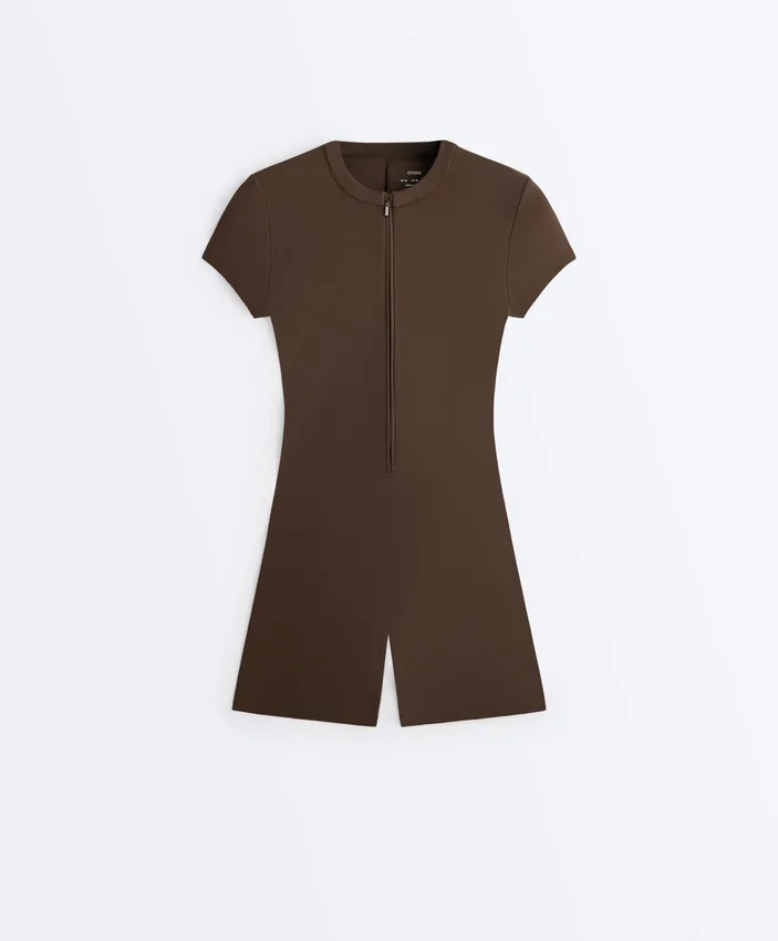 Comfortlux Short Zip Jumpsuit Comfortlux Short Zip Jumpsuit
