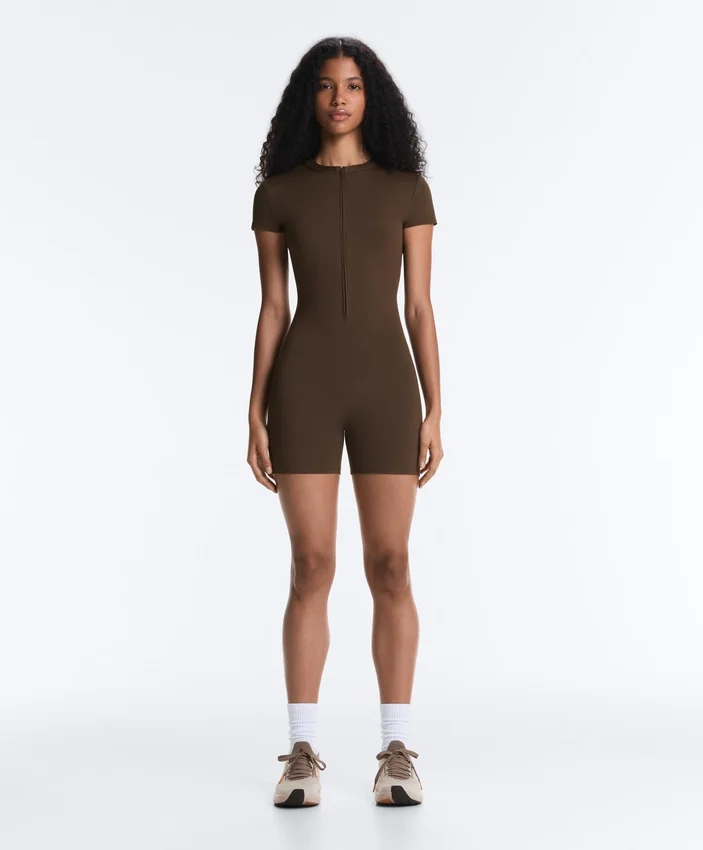 Comfortlux Short Zip Jumpsuit Comfortlux Short Zip Jumpsuit
