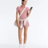 Comfortlux Striped Short Jumpsuit Comfortlux Striped Short Jumpsuit