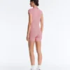 Comfortlux Striped Short Jumpsuit Comfortlux Striped Short Jumpsuit