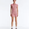 Comfortlux Striped Short Jumpsuit Comfortlux Striped Short Jumpsuit