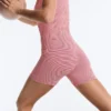 Comfortlux Striped Short Jumpsuit Comfortlux Striped Short Jumpsuit