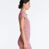 Comfortlux Striped Short Jumpsuit Comfortlux Striped Short Jumpsuit