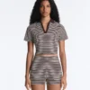 Comfortlux Striped Short-Sleeve Polo Shirt Comfortlux Striped Short-Sleeve Polo Shirt