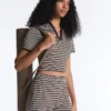 Comfortlux Striped Short-Sleeve Polo Shirt Comfortlux Striped Short-Sleeve Polo Shirt