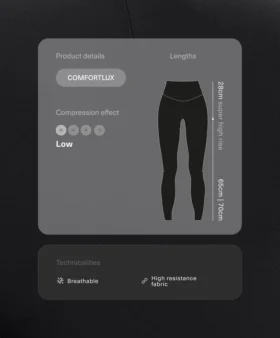 Comfortlux Super High-Rise Ankle-Length Leggings